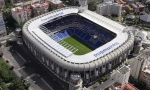 Stadion Santiago Bernabéu, dom Realu Madryt, dumy Hiszpanii.