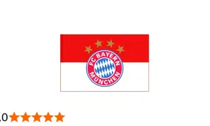 Herb Bayernu Monachium z gwiazdkami i charakterystycznym logo.